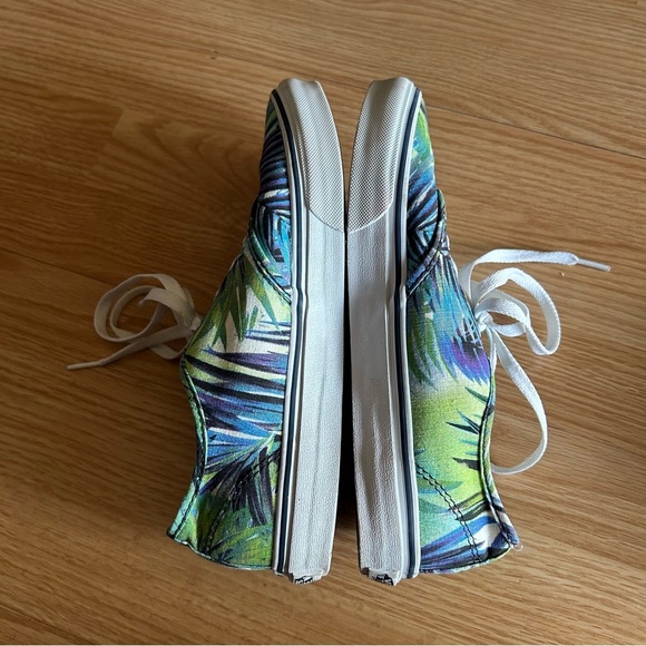 Vans Camden Tropical Palms Colored Sneakers Women’s 8.5 - Picture 3 of 9